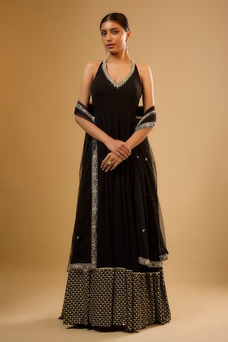 Renee label Shloka Embroidered Anarkali With Dupatta 