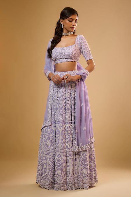 Renee label Amala Sequin Work Lehenga Set 