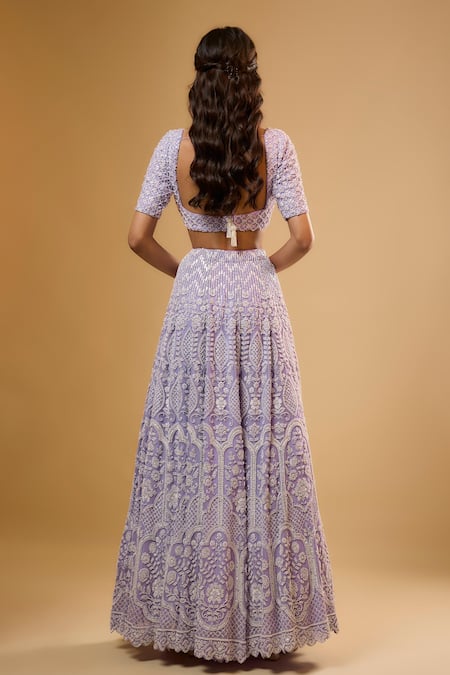 Renee label Amala Sequin Work Lehenga Set 