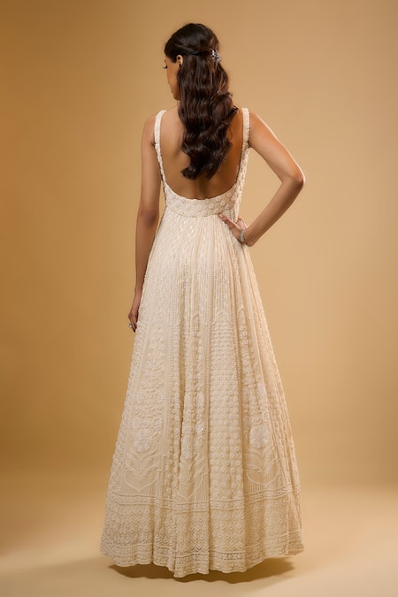 Renee label Tridha Embroidered Anarkali With Dupatta 