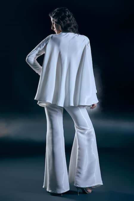 Nirmooha Aurora Aura Ivory Metallic Kurta Set 