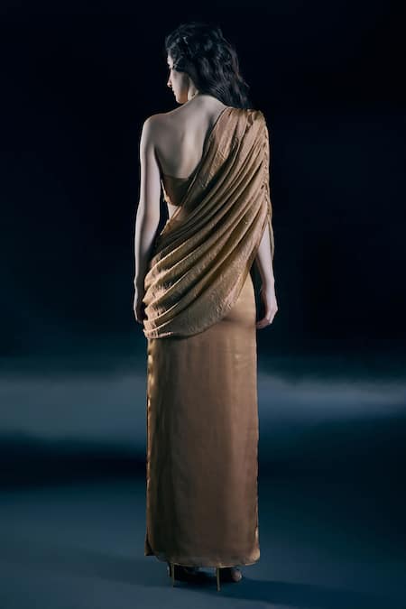 Nirmooha Solara Tube Top & Slit Skirt Set 