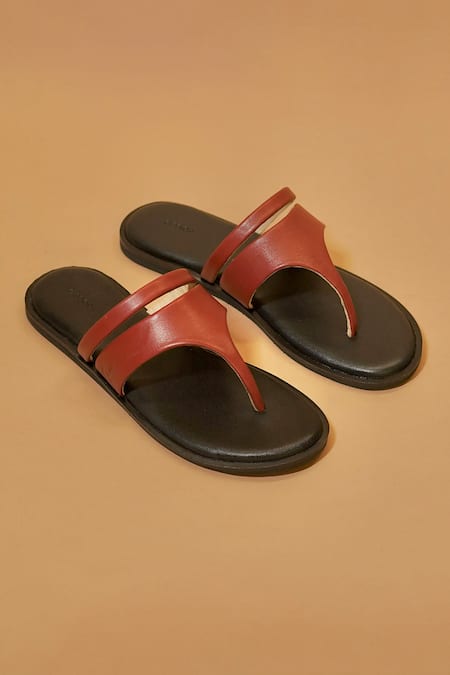 Dmodot Pelle Rouge Flats 