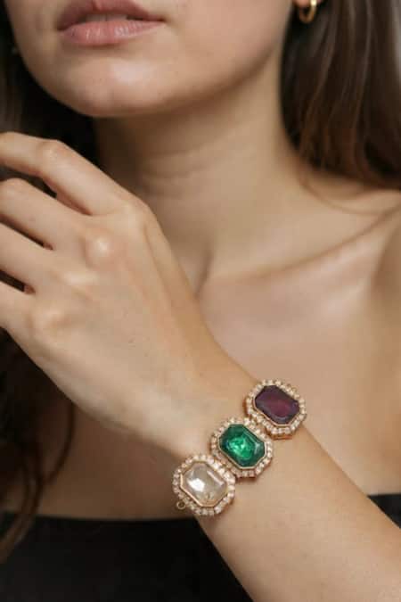 Bblingg Araana Multi Hued Jewelled Bracelet 