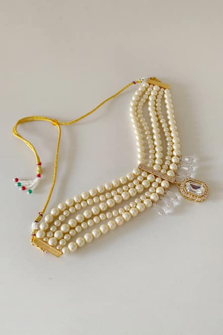 Bblingg Araana Pearl Crystal Necklace 