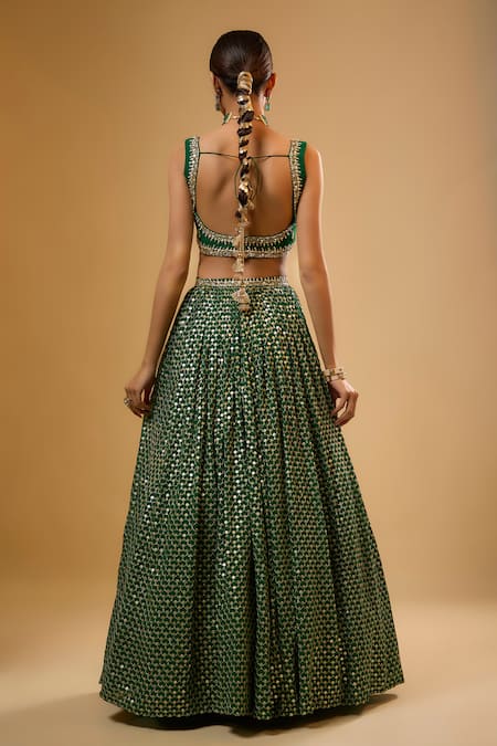 Renee label Kashvi Mirror Work Lehenga Set 