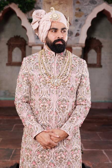 Courtyard By Abhi_Silk Embroidery, Beads Cd009_dq6shfn87doik6 _Online_at_Aza_Fashions