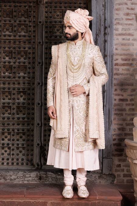 Shop_Courtyard By Abhi_Silk Beads, Embroidery Cd010_hhoecmedrxk0zx _Online_at_Aza_Fashions