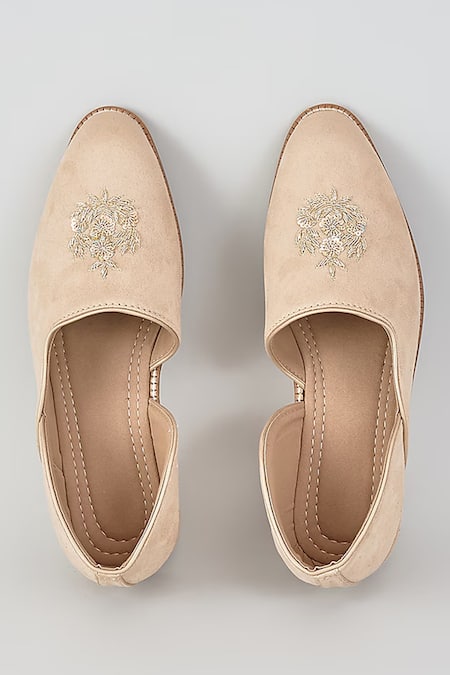 Rng Safawala Rose Crown Wave Loafers 