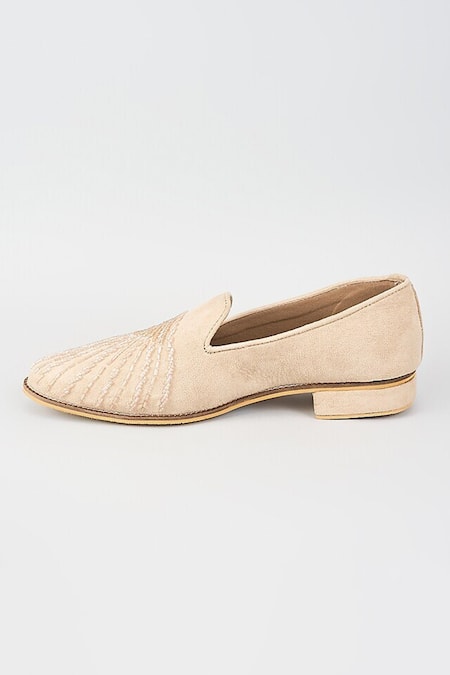 Rng Safawala_Pink Blush Vector Loafers _Online_at_Aza_Fashions