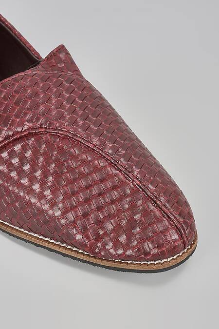 Buy_Rng Safawala_Brown Herringbone Peshawaris _Online_at_Aza_Fashions