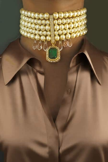 Bblingg Araana Pearl Crystal Necklace 