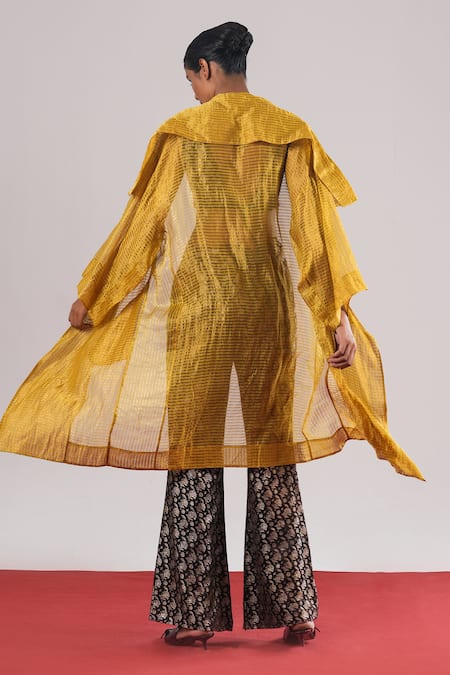 Urvashi Kaur Variable Panelled Overlay Jacket 