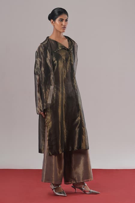 Urvashi Kaur Heiko Handwoven Farshi Pant 