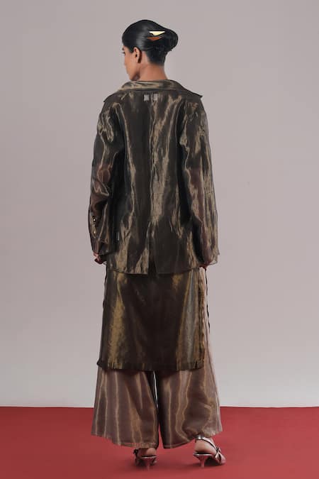 Urvashi Kaur Heiko Handwoven Farshi Pant 