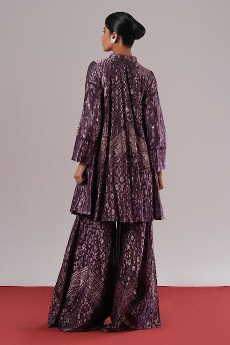 Urvashi Kaur Brocade Silk Woven Tunic 