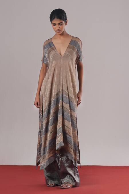 Urvashi Kaur Ilana Handwoven Wide Legged Pant 