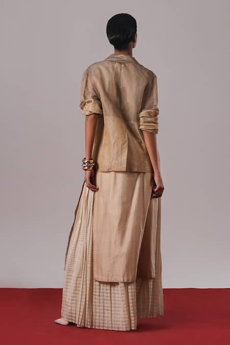 Urvashi Kaur Mira Hand Block Printed Tunic 