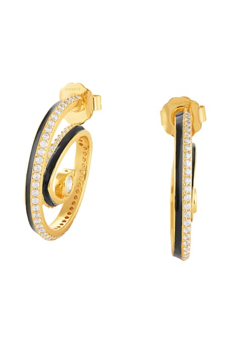 Isharya Phantasma Double Hoop Earrings 