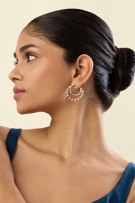Isharya Tanguya Double Hoop Earrings 