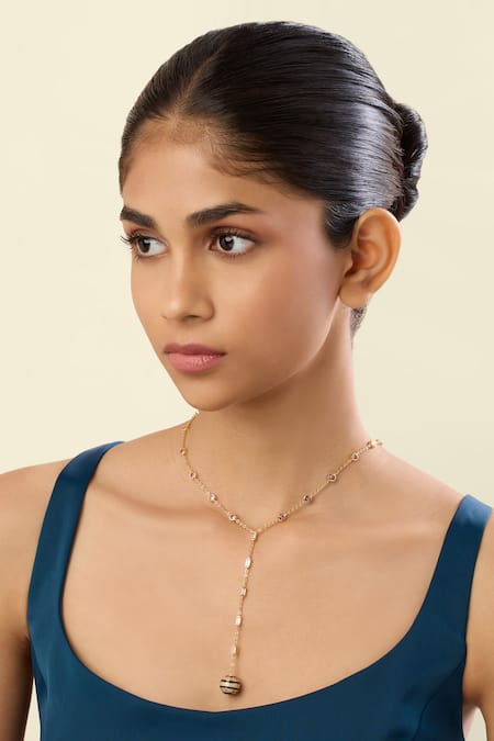 Isharya Evoka Y Necklace 