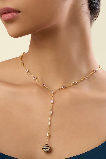 Isharya Evoka Y Necklace 