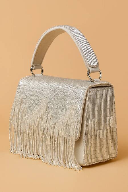 Forever Noor Glory Nalki Embellished Box Bag 