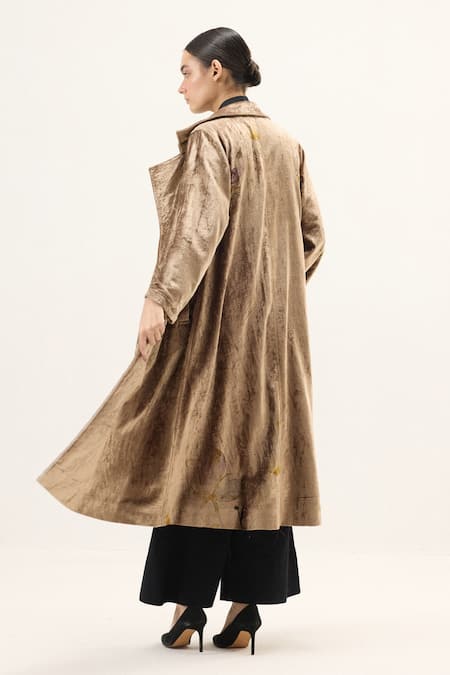 Kharakapas Glint Trench Coat 