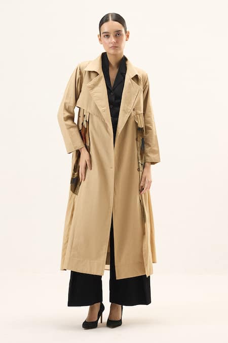 Kharakapas Bare Earth Trench Coat 