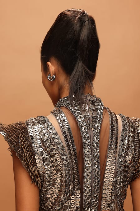 Pankaj & Nidhi Araquis Astral Shard Mini Dress 