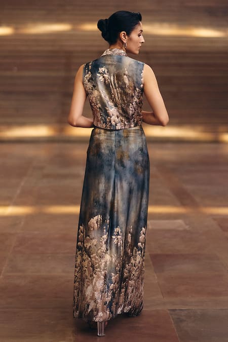 Studio Radical Embellished Pleated Hem Top With Skirt 