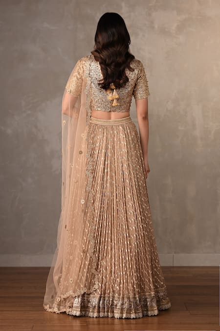 Onaya Badla Moti Embroidered Lehenga Set 