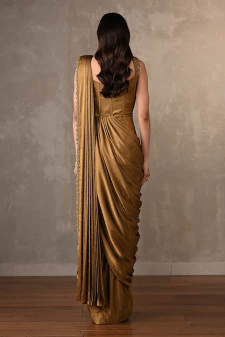 Onaya Embellished Saree Gown  