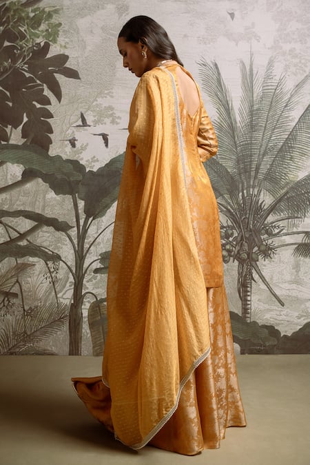 Parshya Embroidered Kurta Set 