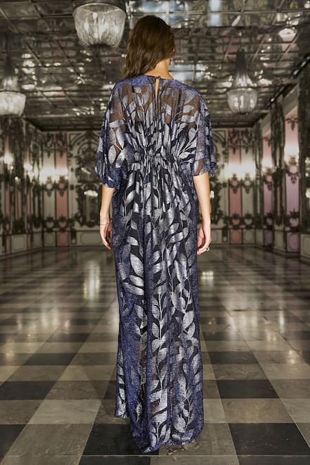 Dash And Dot Draped & Pleated Kaftan 