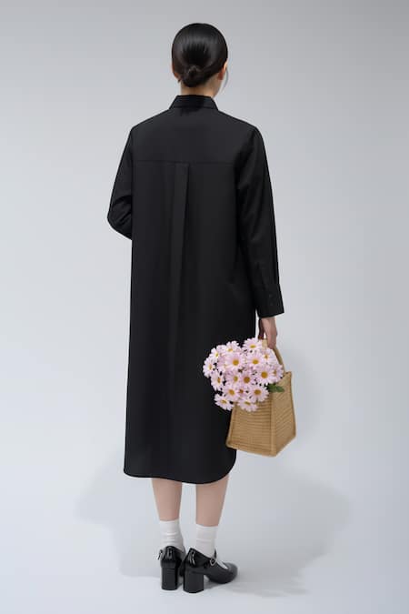 Studio Moda India Embellished 3-Pleated Dress