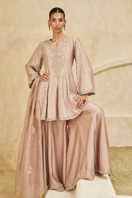 Pankaj & Nidhi Blush Of Elegance Sharara Set 