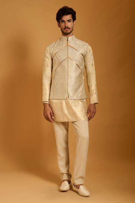 Siddartha Tytler Thread & Crystal Work Bundi Set 