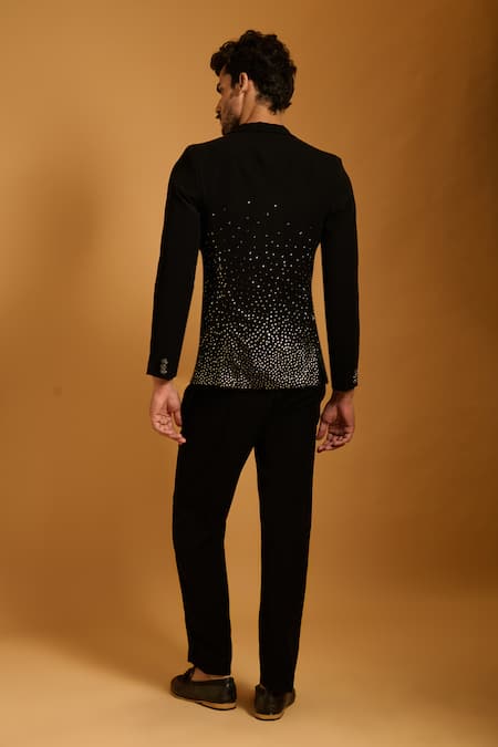 Siddartha Tytler Crystal Gradient Suit Set 