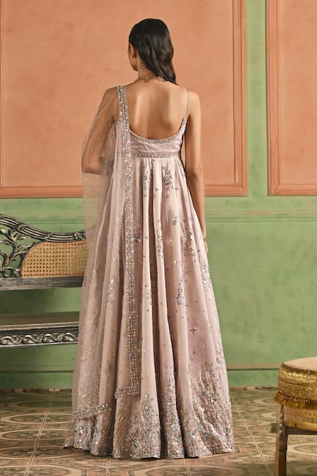 Lashkaraa Embroidered Anarkali Set 