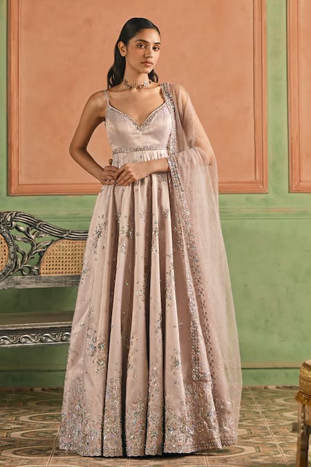Lashkaraa Embroidered Anarkali Set 