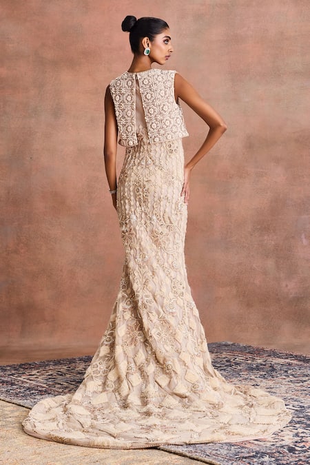 Supria Munjal Embellished Column Gown 