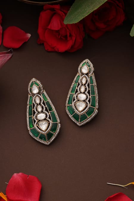 Swabhimann Polki Embellished Earrings 