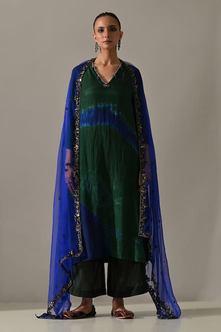 Medha Tie Dye Kurta Pant Set 