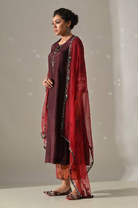 Medha Hand Embroidered Tunic Set 