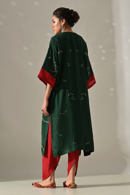 Medha Hand Embroidered Kurta & Salwar Set 