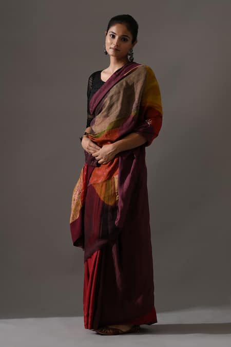 Medha Pure Silk Saree With Blouse 