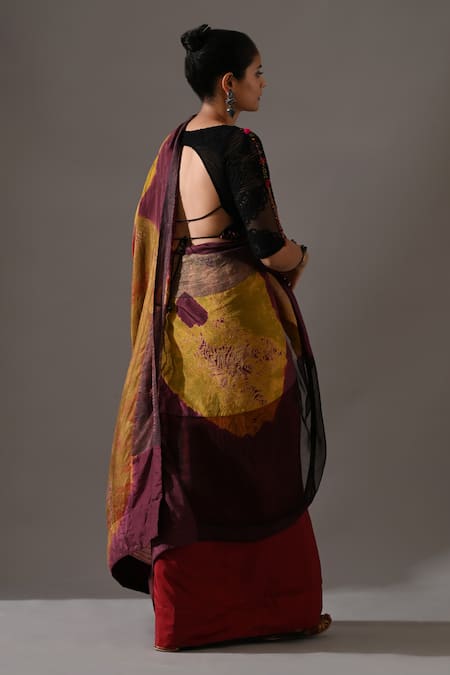 Medha Pure Silk Saree With Blouse 