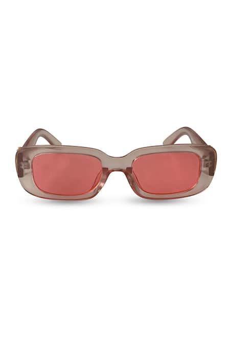PRERTO Personalized Blush Sunglasses 