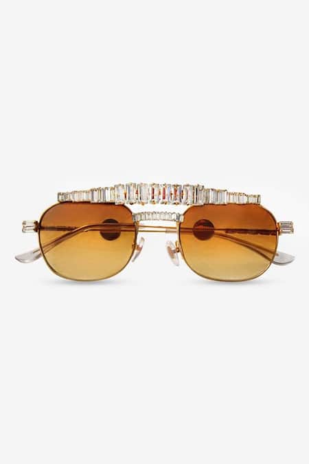 PRERTO Java Jeweled Sunglasses 